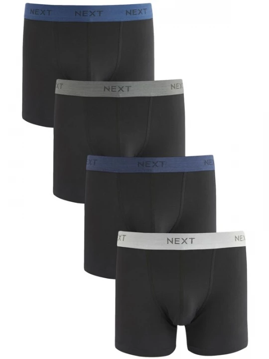 Foto van product Next Boxershorts blauw / grijs / lichtgrijs / zwart