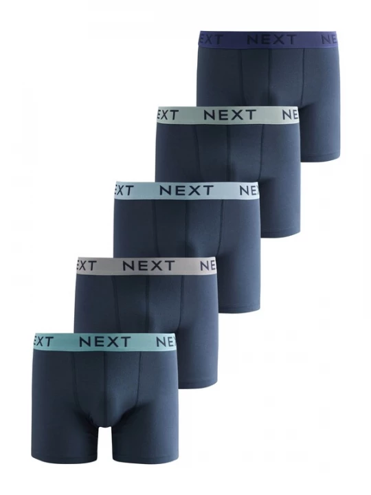 Foto van product Next Boxershorts blauw / lichtblauw / donkerblauw / mintgroen