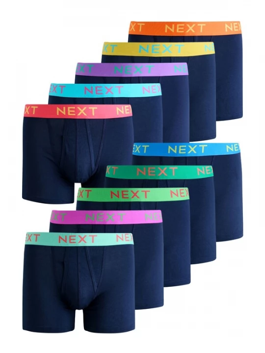 Foto van product Next Boxershorts blauw / navy / groen / oranje