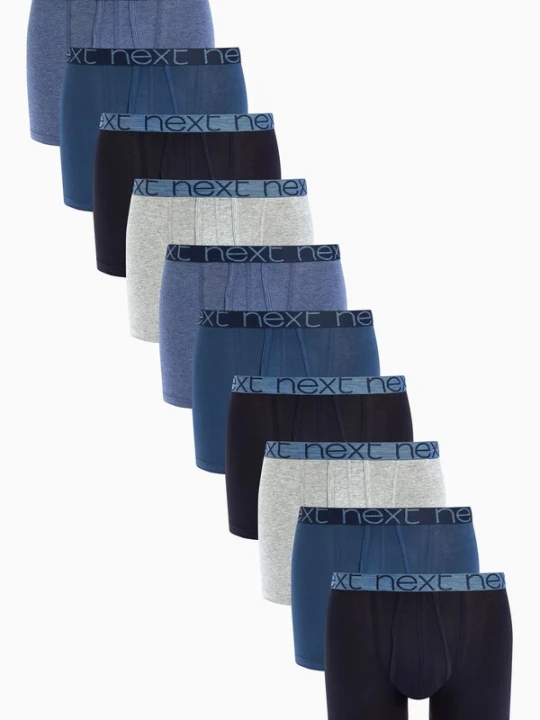 Foto van product Next Boxershorts blauw / wit
