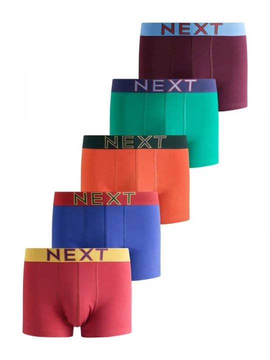 Foto van product Next Boxershorts enziaan / appel / bessen / oranje / kersrood
