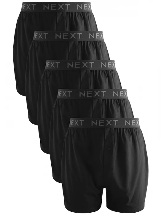 Foto van product Next Boxershorts grijs gemêleerd / zwart