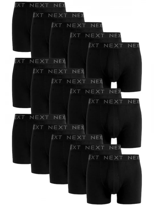 Foto van product Next Boxershorts grijs / zwart