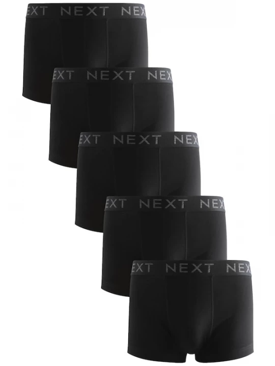 Foto van product Next Boxershorts grijs / zwart