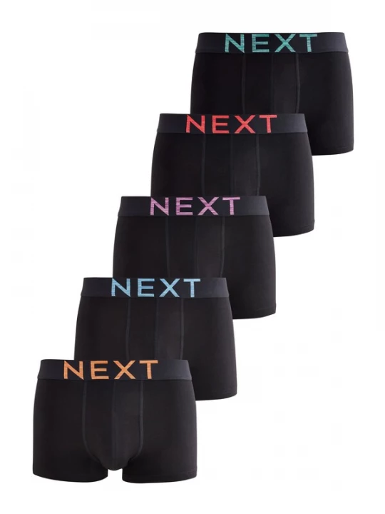 Foto van product Next Boxershorts lichtblauw / jade groen / lavendel / zwart