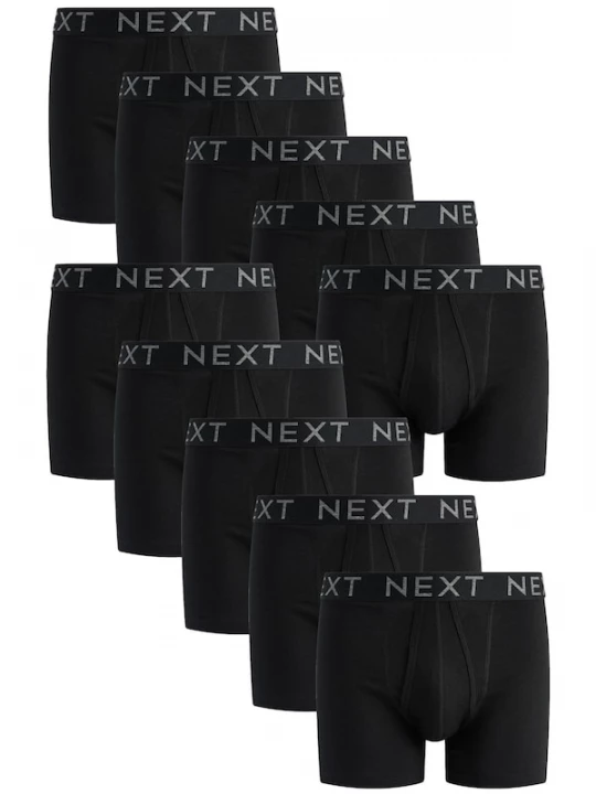 Foto van product Next Boxershorts lichtgrijs / zwart