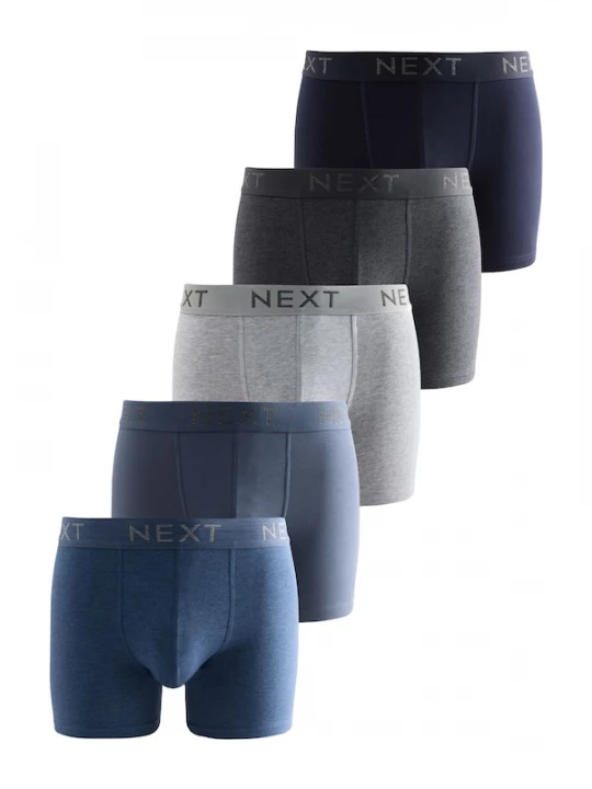 Foto van product Next Boxershorts marine / navy / opaal / stone grey / lichtgrijs