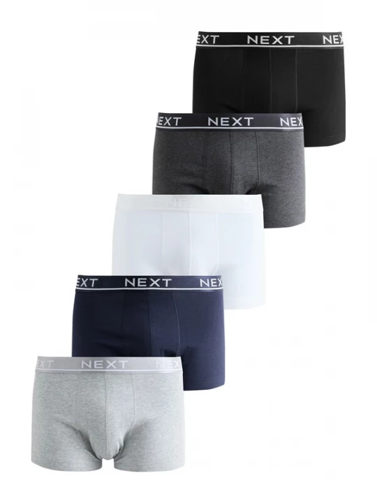 Foto van product Next Boxershorts navy / antraciet / lichtgrijs / zwart / wit