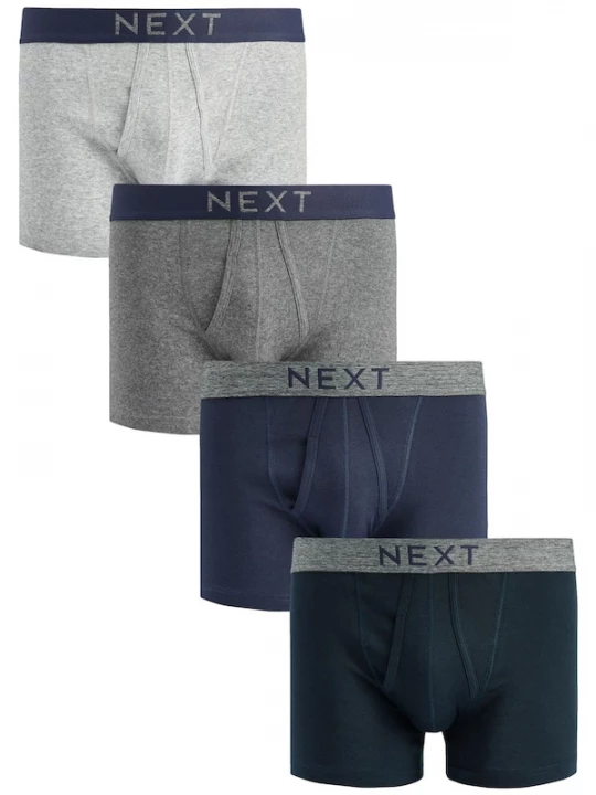 Foto van product Next Boxershorts navy / donkerblauw / lichtgrijs / donkergrijs