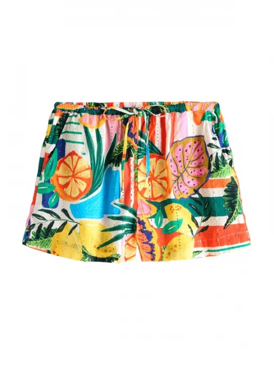 Foto van product Next Broek azuur / geel / donkergroen / donkeroranje