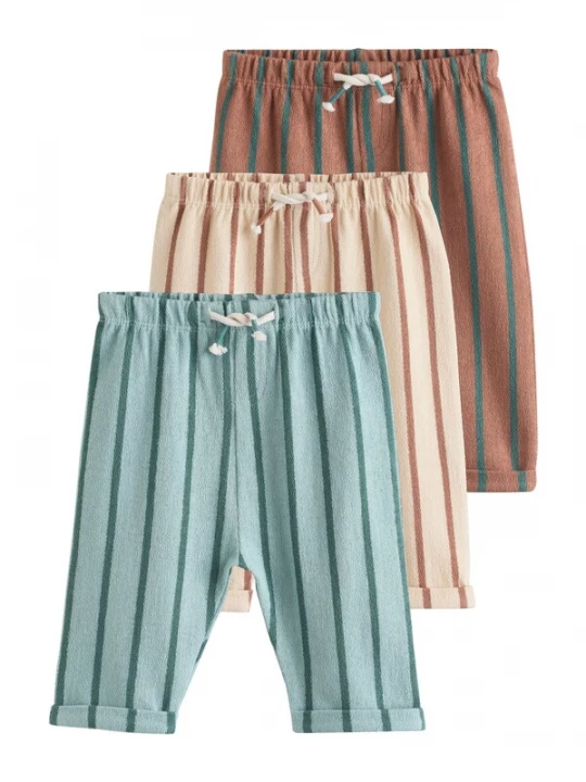 Foto van product Next Broek beige / bruin / smaragd / riet