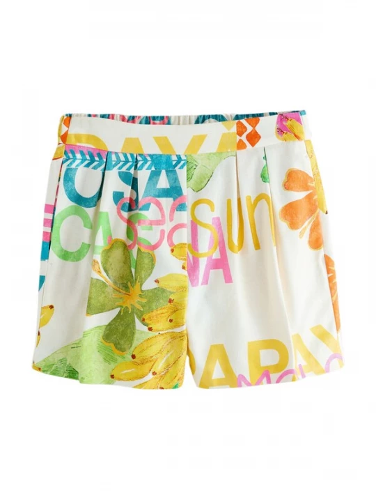 Foto van product Next Broek blauw / geel / groen / oranje / wit