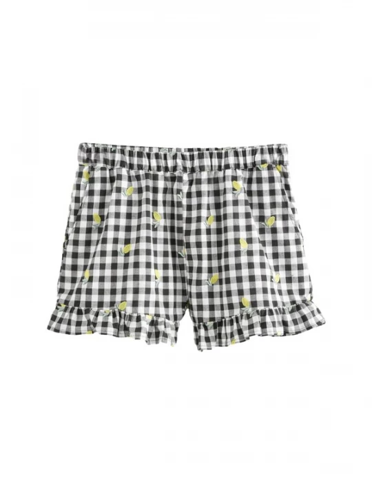 Foto van product Next Broek geel / zwart / wit