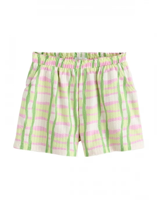 Foto van product Next Broek groen / lichtgroen / rosa / offwhite