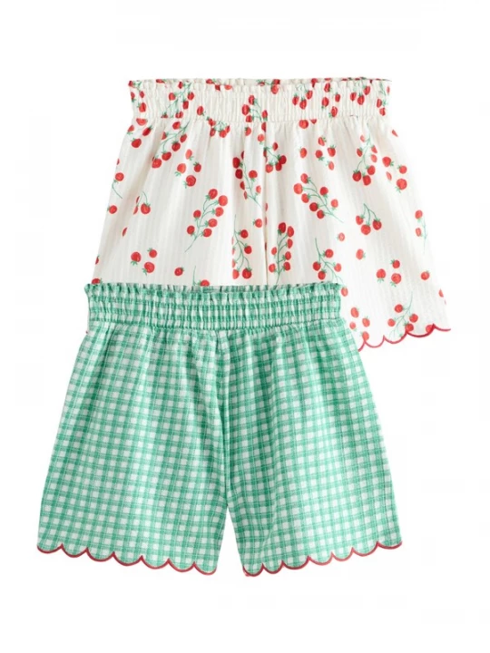 Foto van product Next Broek groen / rood / wit