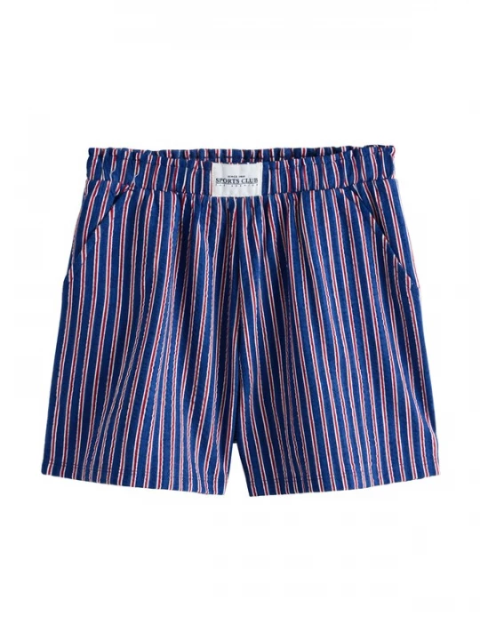 Foto van product Next Broek navy / donkerrood / wit