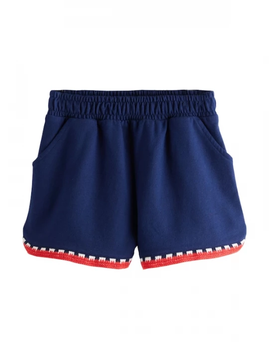 Foto van product Next Broek navy / donkerrood / wit