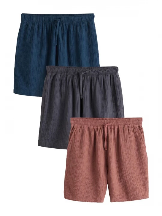 Foto van product Next Broek navy / roestbruin / donkergrijs