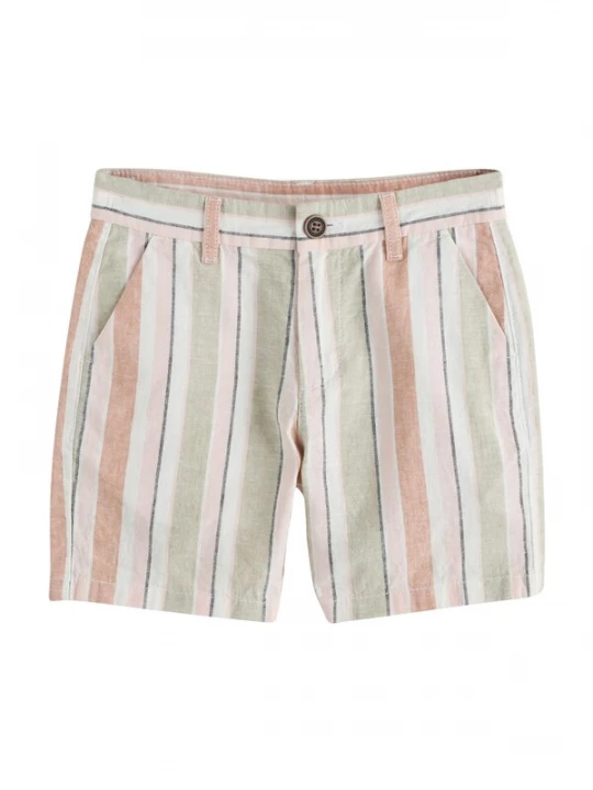 Foto van product Next Broek pueblo / pastelgroen / rosé / offwhite