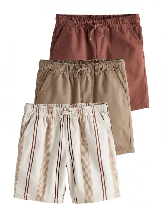 Foto van product Next Broek roestbruin / cappuccino / natuurwit