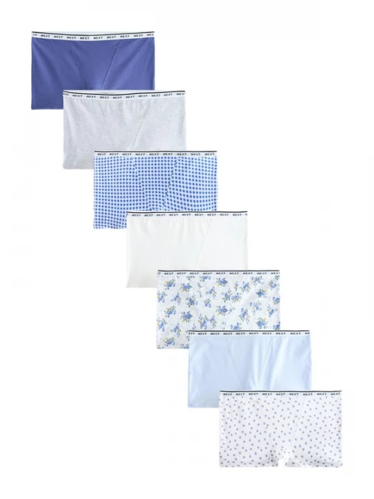 Foto van product Next Broekje blauw / pastelblauw / lichtgrijs / wit