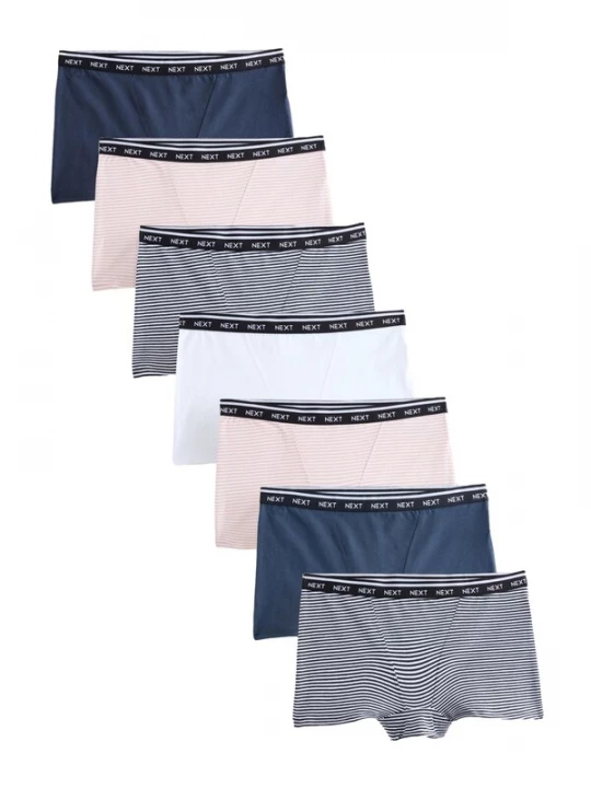 Foto van product Next Broekje donkerblauw / rosa / zwart / wit