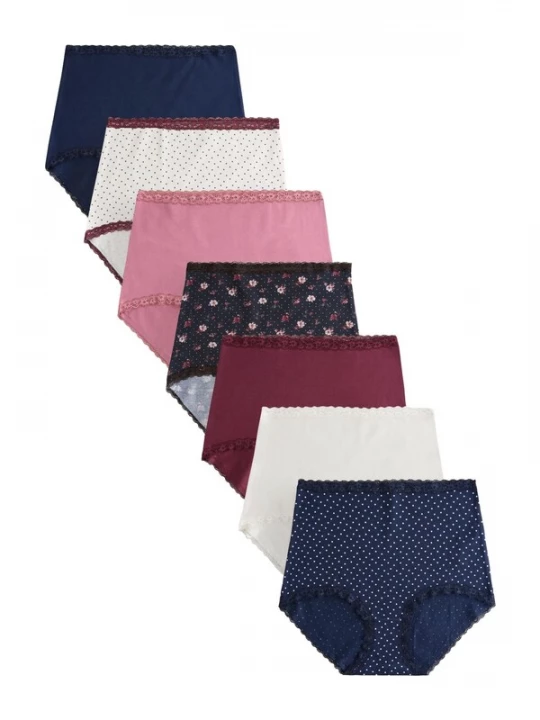 Foto van product Next Broekje navy / bessen / rosa / zwart / wit
