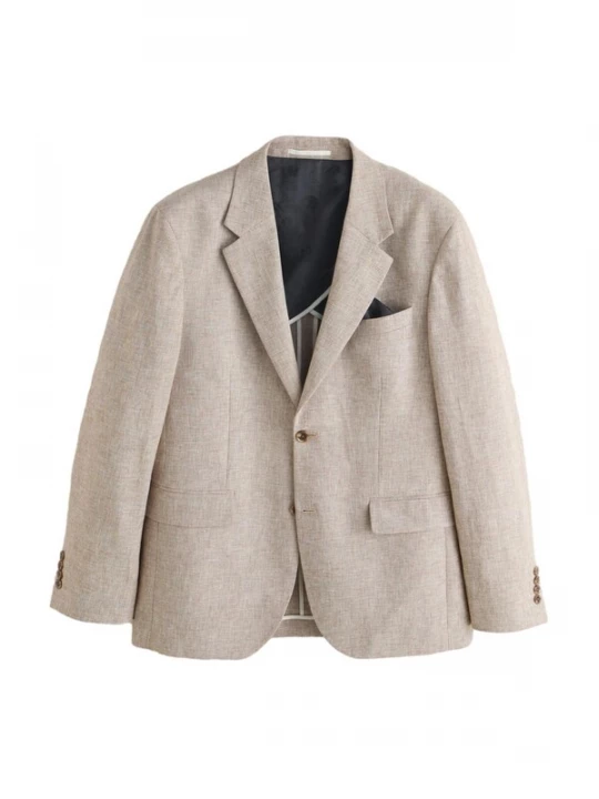 Foto van product Next Business-colbert beige gemêleerd