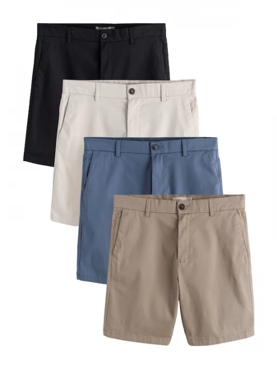 Foto van product Next Chino blauw / lichtbruin / lichtgrijs / zwart