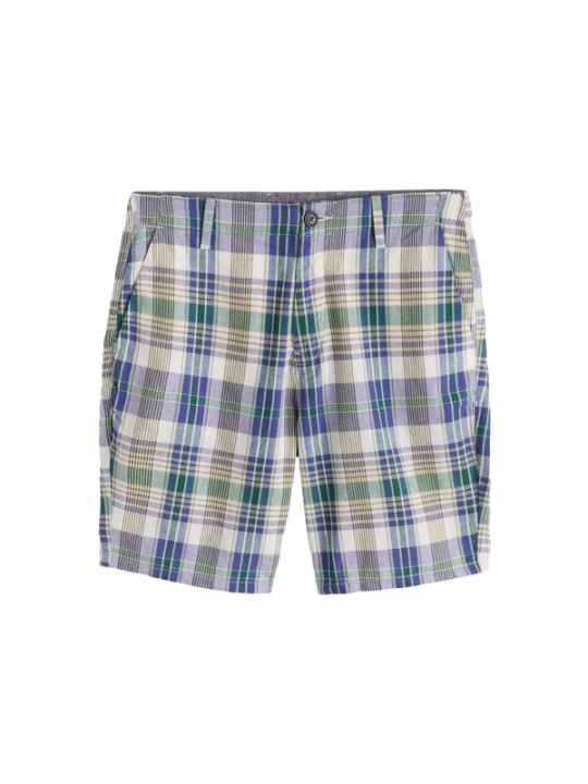 Foto van product Next Chino blauw / pasteelgeel / groen / offwhite