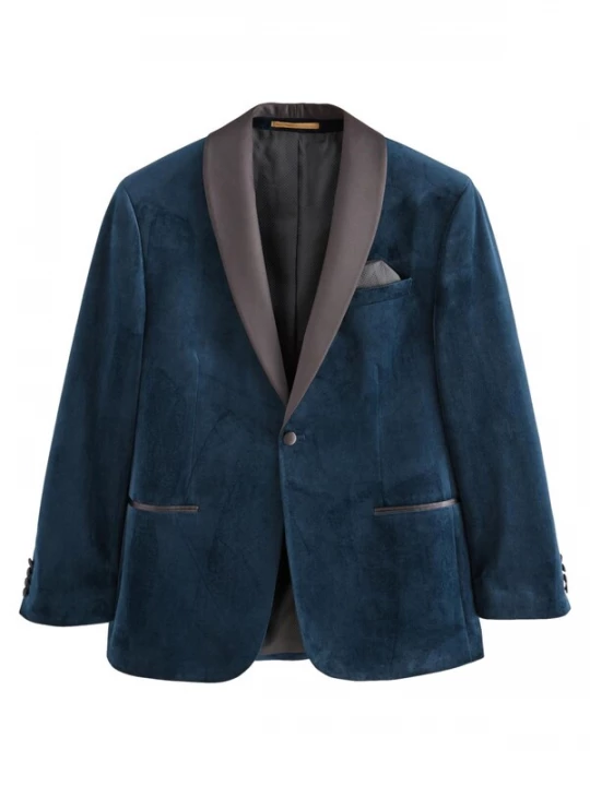 Foto van product Next Colbert champagne / donkerblauw / antraciet