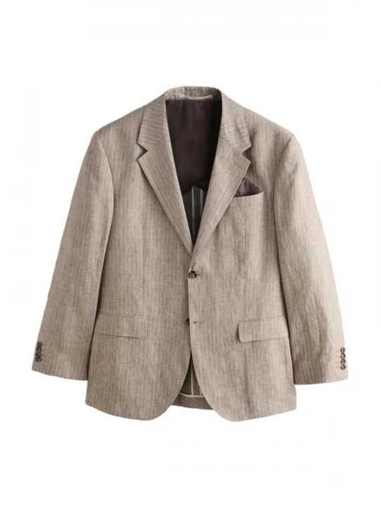 Foto van product Next Colbert 'N.Premium' donkerbeige / wit