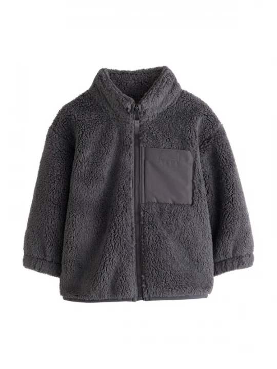 Foto van product Next Fleece jas antraciet