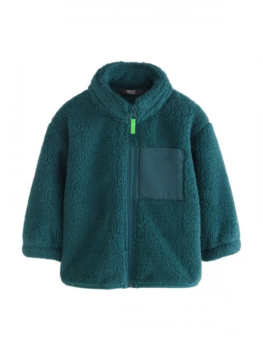 Foto van product Next Fleece jas donkergroen