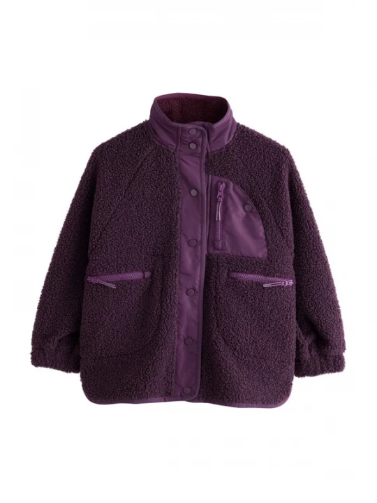 Foto van product Next Fleece jas donkerlila