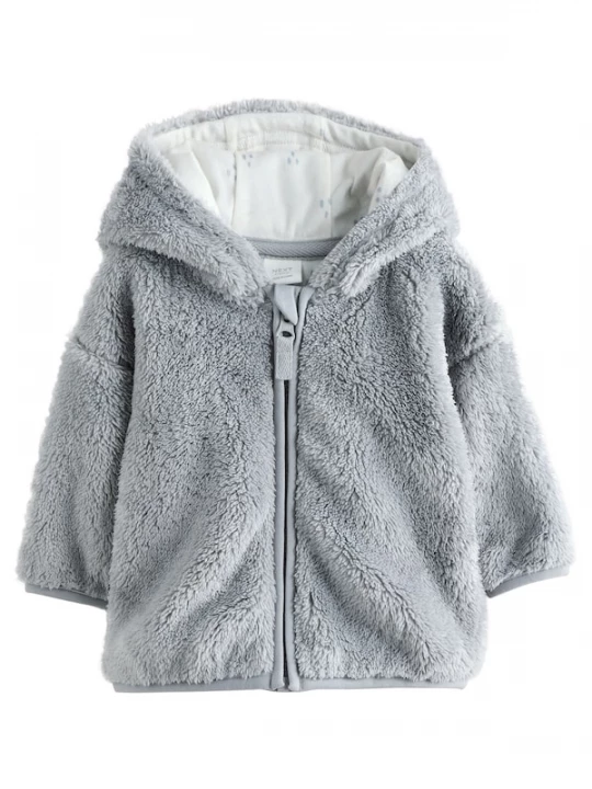 Foto van product Next Fleece jas grijs