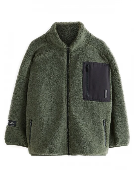 Foto van product Next Fleece jas groen