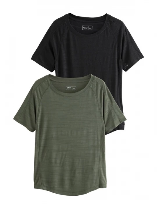 Foto van product Next Functioneel shirt olijfgroen / zwart