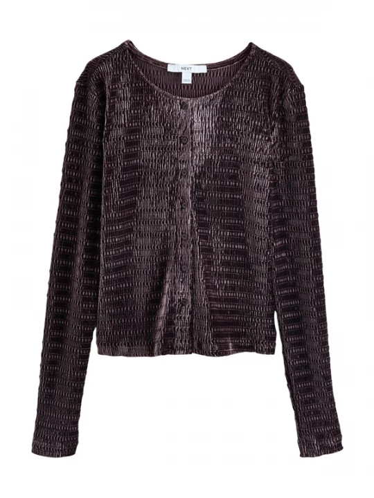 Foto van product Next Gebreid vest aubergine