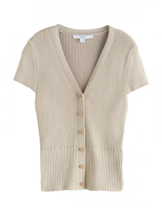 Foto van product Next Gebreid vest beige
