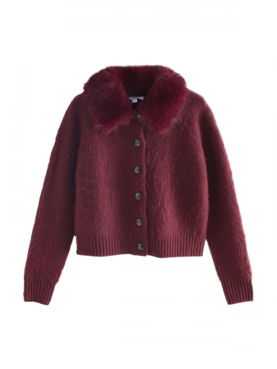 Foto van product Next Gebreid vest bourgogne