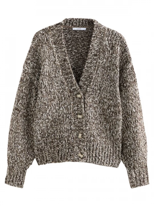 Foto van product Next Gebreid vest bruin