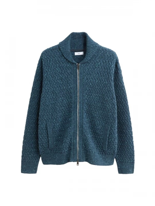 Foto van product Next Gebreid vest cyaan blauw