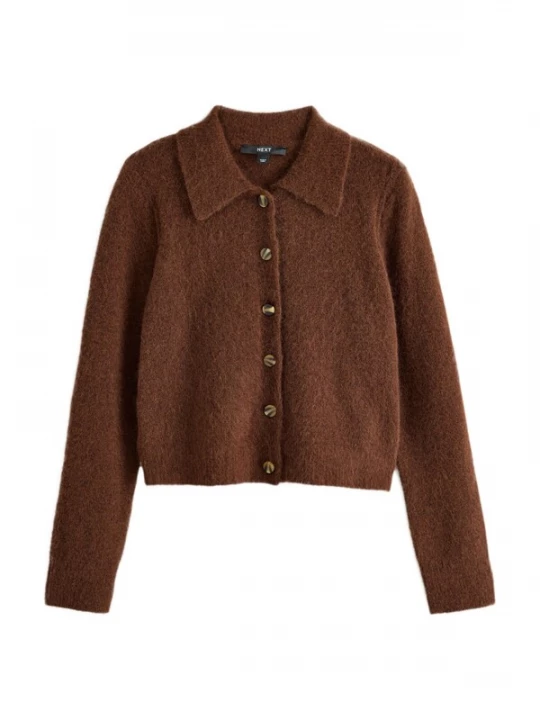 Foto van product Next Gebreid vest donkerbruin