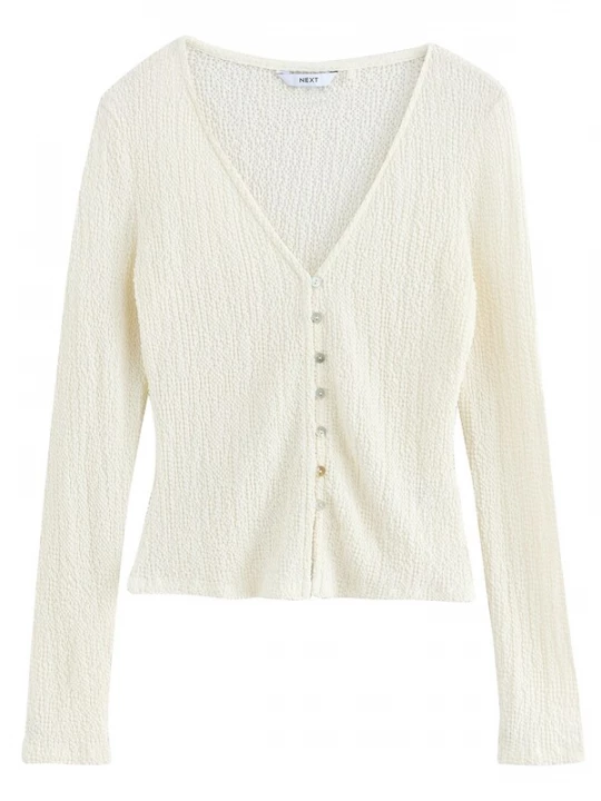 Foto van product Next Gebreid vest ecru