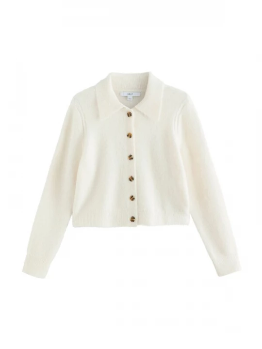 Foto van product Next Gebreid vest ecru
