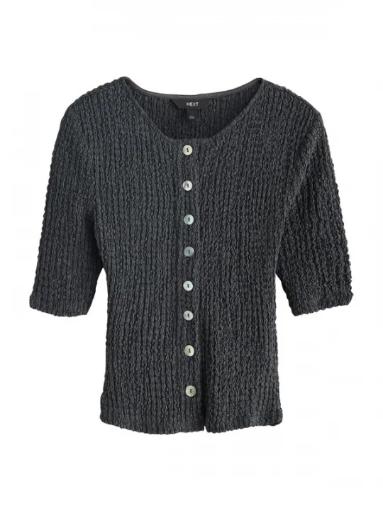 Foto van product Next Gebreid vest grijs