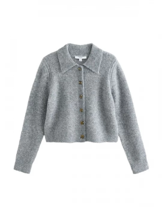 Foto van product Next Gebreid vest grijs