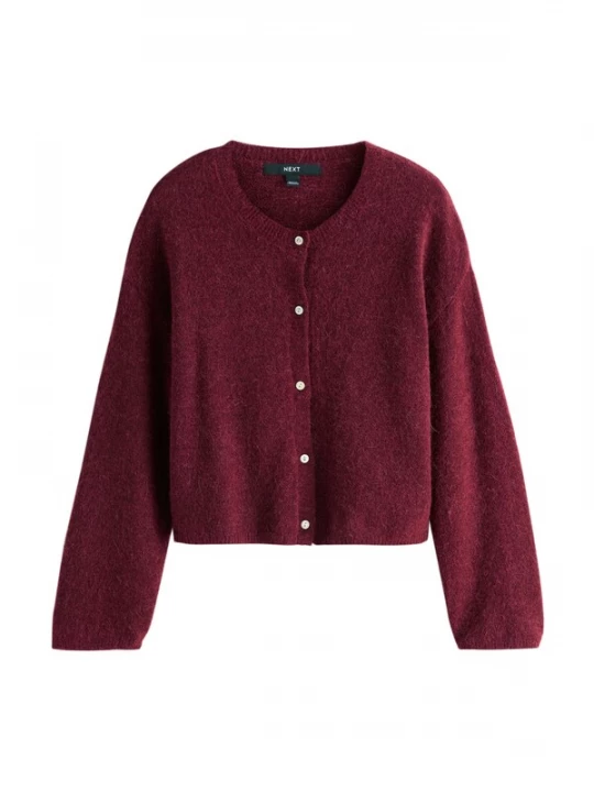 Foto van product Next Gebreid vest merlot