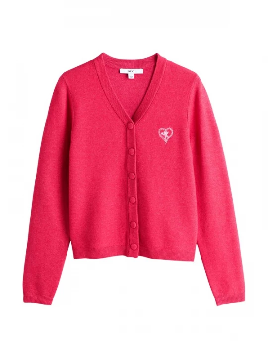 Foto van product Next Gebreid vest pink